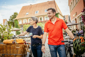 Die Friedensroute führt auch durch die Telgter Altstadt. (Münsterland e.V. / Christoph Steinweg)