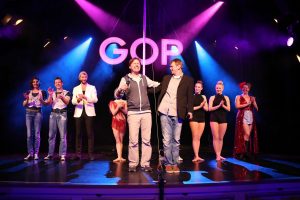 Das Ensemble der Show "backSTAGE" im GOP Münster. (Foto: GOP)