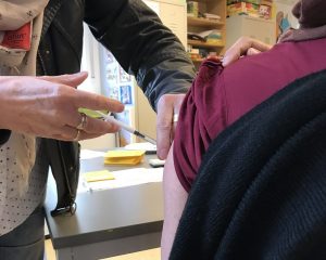 Seit Ende April werden alle Bewohner:innen der Geflüchtetenunterkünfte auf freiwilliger Basis geimpft. (Foto: Sozialamt Münster)