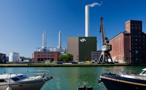 Die Fernwärmeleitung entlang des Rings versorgt den östlichen Teil der Stadt mit Heizwärme aus dem GuD-Kraftwerk im Hafen. (Foto: Stadtwerke Münster)