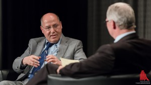 Gregor Gysi - Nie um eine Antwort verlegen. (Foto: wf/weber)