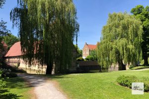 Burg Hülshoff, das Geburts- und Elternhaus der Annette von Droste-Hülshoff. (Foto: Bührke)