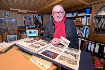 Mit dieser unscheinbaren Postkarte fing bei Henning Stoffers alles an. (Foto: Michael Bührke)