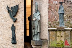 Rudolf Breilmanns Werke finden sich an vielen Stellen in Münster. (Foto: Michael Bührke)