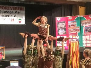 So bunt und fröhlich war der Kinderkarneval der Schlossgeister. (Foto: Benno Mehlich)