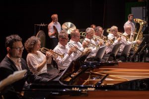 Ein Orchester darf beim Theaterfest natürlich nicht fehlen. (Foto: Oliver Berg)