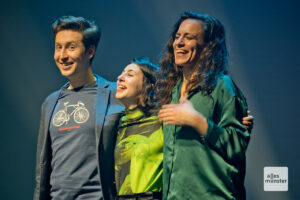 Arseny Rykov, Ariel Bart und Talia Erdal. (Foto: Michael Bührke)