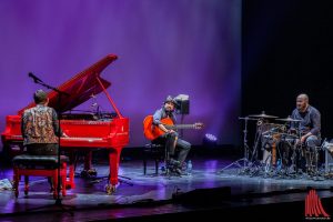 Zu Träumereien bei Flamenco-Sound luden Chicuela und Mezquida zum Abschluss des ersten Tages ein. (Foto: Stephan Günther)