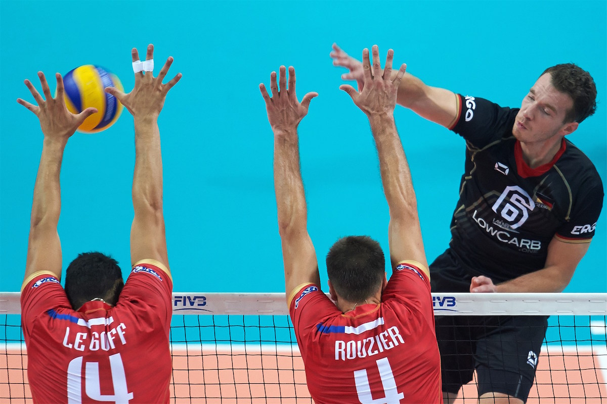 Auf die Angriffspunkte von Denis Kaliberda müssen die DVV-Männer beim Länderspiel in Münster verzichten. Nach seiner Schulter-Operation wird er gegen die Slowakei als Libero auflaufen. (Foto: FIVB)