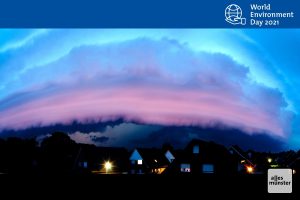 Ein Unwetter zieht auf, so wie hier über Hiltrup Pfingsten 2014. Ein Bild, das in Zukunft vermutlich immer häufiger zu sehen sein wird. (Foto: Michael Bührke)