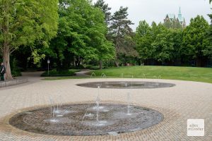 Standort der ehemaligen Train-Kaserne: Der Südpark (Foto: Bührke)