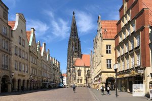 Münster - Böse Radfahrer und miese Gastronomie. Zumindest nach Meinung des BZ-Gastautors. (Foto: Bührke)