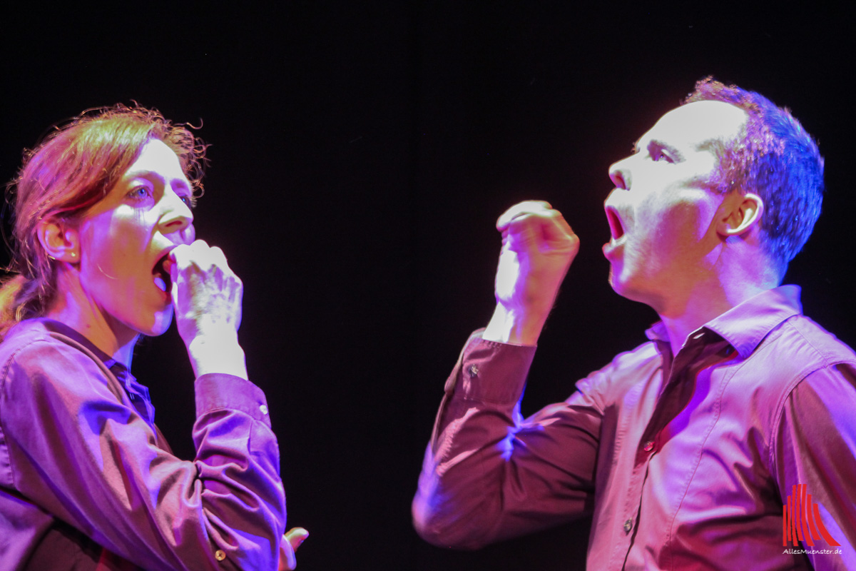 Irmhild Fischer und Marcus Loebe-Keuter singen für Island. (Foto: bk)