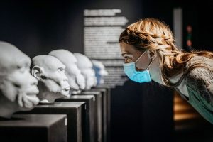 LWL-Museum für Naturkunde: Die Ausstellungen konnten unter gewissen Vorkehrungen weiterhin besucht werden. (Foto: LWL/Steinweg)