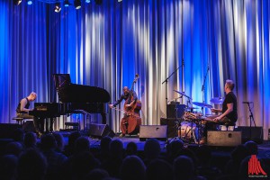 Das Tingvall Trio, Martin Tingvall, Omar Rodriguez Calvo und Jürgen Spiegel. (Foto: sg)