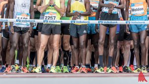 Auf den Straßen haben am Wochenende Läufer des Münster-Marathon Vorfahrt. (Foto: ts)