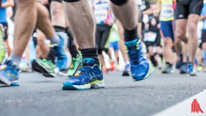 Großer Run auf die Plätze für die Staffeln beim Münster Marathon. (Foto: ts)