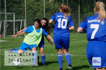 Frauenfußball steht zu Unrecht im Schatten des Männerfußballs, meint die Autorin Marion Lohoff-Börger. (Foto: Ralf Börger)