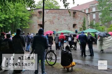 Es war am Meimeln beim letzten Gedenken zum 8. Mai am Zwinger. (Foto: Marion Lohoff-Börger)