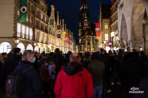 Kundgebung des Bündnisses „Keinen Meter den Nazis“. (Archivbild: Thomas Hölscher)