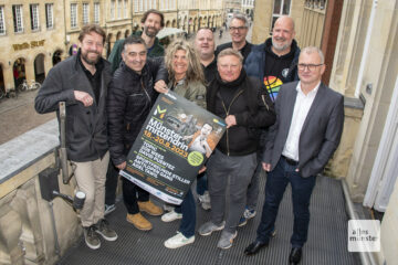 Die Orghanisatoren und Organisatorinnen freuen sich auf "Münster mittendrin". (Foto: Bührke)