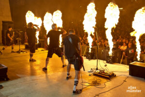 Die "H-Blockx" beim Oelde Open Air. (Foto: Michael Bührke)