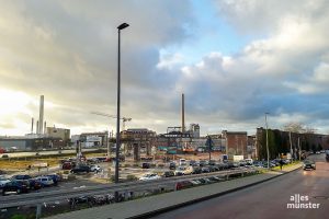 Seit dieser Woche ist fast nichts mehr von den ehemaligen Osmo-Hallen übrig. (Foto: Ralf Clausen)