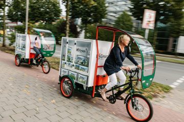 Niederlassungsleiter von sechs verschiedenen Brillux-Standorten trafen sich in Münster zum Probefahren. (Foto: Brillux)