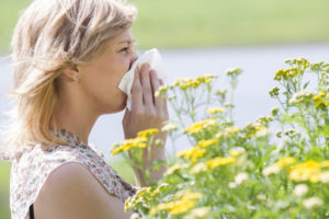 Harte (Heuschnupfen)Zeiten brechen für alle Pollenallergiker in Münster an: In diesem Jahr fliegen die Pollen deutlich früher. (Foto: AOK/hfr)