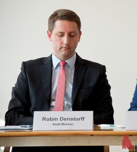 Stadtbaurat Robin Denstorff kann Schadenersatzansprüche von Investor Stroetmann nicht ausschließen. (Archivbild: Michael Bührke)