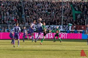 Defensivarbeit war heute die Devise. (Foto: Carsten Pöhler)