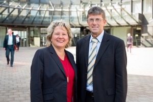 Svenja Schulze und Thomas Marquardt. (Foto: Pat Röhring)