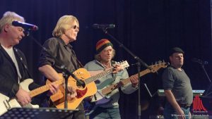 Otto Rasche, Thomas Paßmann-Engel, Steffi Stephan und Reiner Hundsdoerfer sind gerade mal die Hälfte der "Gebrüder Engel All Star Band". (Foto: Thomas M. Weber /webrock-Foto)