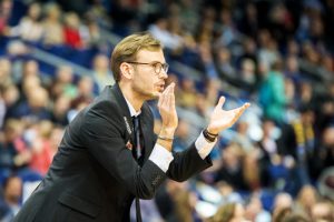 Der neue WWU Baskets-Sportdirektor und Cheftrainer Björn Harmsen. (Foto: Christoph Worsch)