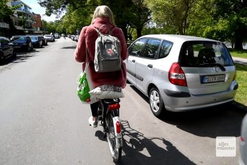 Das Auto einfach mal stehen zu lassen und auf die Leeze schwingen, das ist das Ziel der Aktion STADTRADELN. (Foto: Michael Bührke)