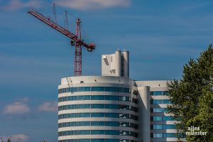 Die derzeitige Wetterlage führt zu technischen Problemen in den Operationssälen des UKM-Zentralklinikums. (Archivbild: Stephan Günther)