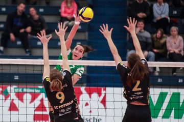 Der USC unterlag dem SC Potsdam beim Heimspiel im "Volleydome" am Berg Fidel. (Foto: USC Münster)