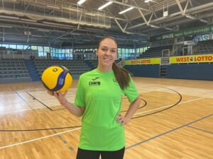 Die finnische Nationalspielerin Daniela Öhman verstärkt ab sofort als fünfte Mittelblockerin den USC Münster. (Foto: USC Münster)