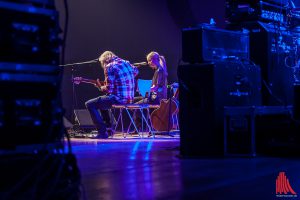 Stage-Time, Van der Forst auf der Bühne im Vorprogramm von Bonnie Tyler. (Foto: sg)