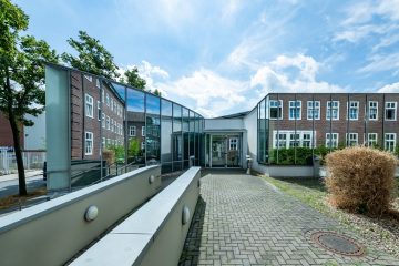 Ausweichquartier für gleich drei Stimmbezirke: Der ASB stellt seine große Kantine am Dahlweg für die Kommunalwahl zur Verfügung. (Foto: Presseamt Münster)