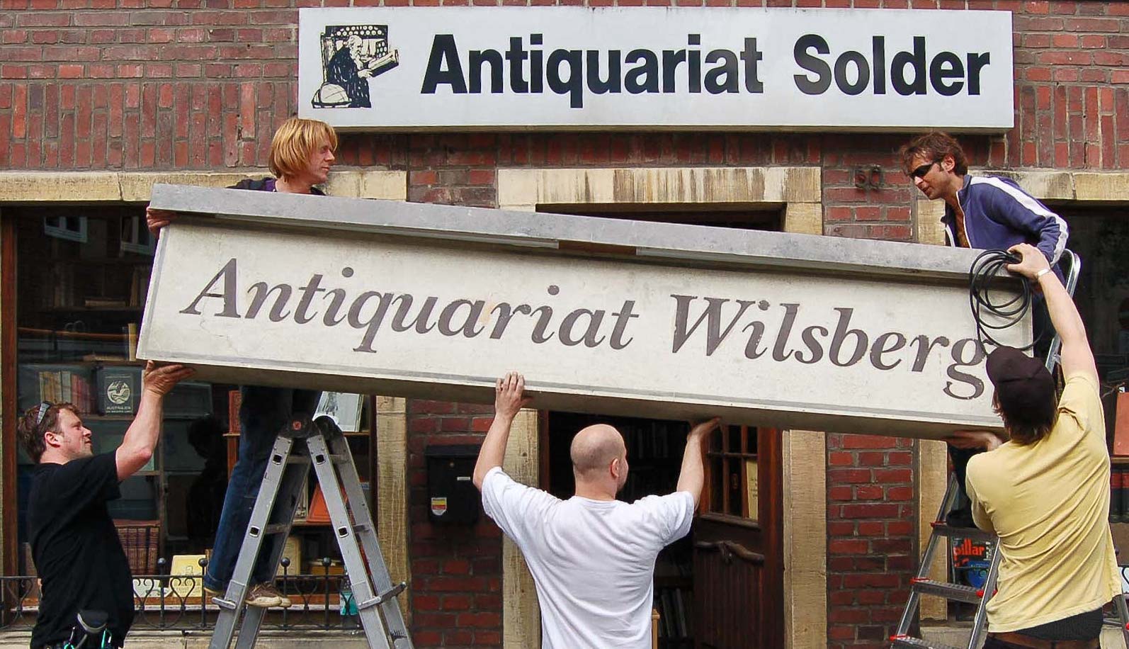Beliebter Drehort für die Wilsberg-Filme: das Antiquariat Solder. (Foto: Antiquariat Solder)