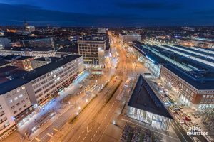 Der Berliner Platz am Hauptbahnhof Münster. (Archivbild: Thomas M. Weber)