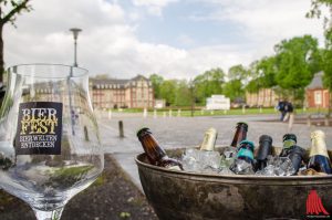 Das 2. Münsteraner Bierfest findet Anfang Juni wieder vor dem Schloss statt. (Foto: th)