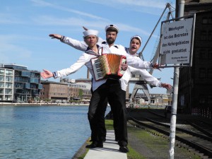 Die Blosewinds am Münsteraner Hafen. (Foto: PR)