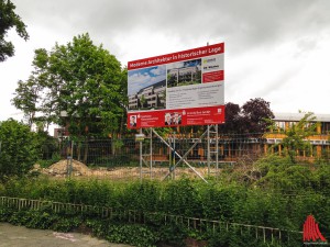 Der auf dieser Baustelle gefundene Blindgängerist ungefährlich. (Foto: th)