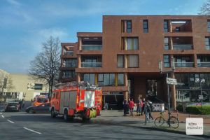 Im Aegidii-Parkhaus kam es zu einem Feuerwehr-Einsatz. (Foto: Michael Bührke)