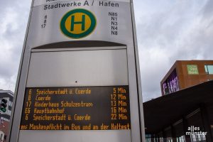 Die Stadtwerke nehmen ab Mittwochnachmittag weitere Linien zurück in den Busverkehr. (Archivbild: Thomas Hölscher)