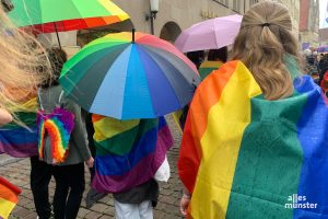 Das Opfer, das nach dem CSD Münster zusammengeschlagen wurde, ist tot. (Archivbild: Jasmin Reghat)