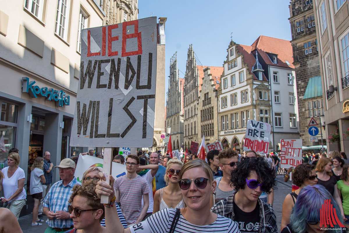 Der CSD 2016 in Münster. (Foto: th)