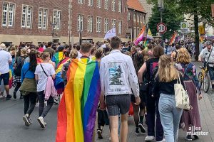 Nach dem CSD Münster wurde ein junger trans Mann schwerst verletzt. (Symbolbild: Jasmin Reghat)